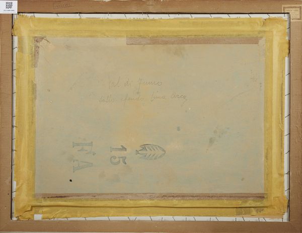 TOGNI EDOARDO (1884 - 1962) : Paesaggio in Val di Fumo  - Asta Asta 395 | ARTE ANTICA E DEL XIX SECOLO Online - Associazione Nazionale - Case d'Asta italiane