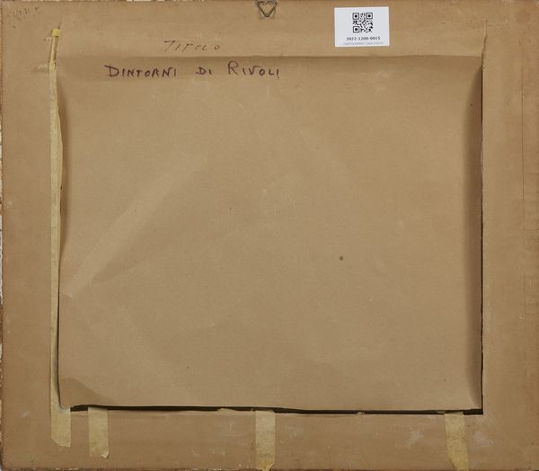 GHIVARELLO BENEDETTO (1882 - 1955) : Dintorni di Rivoli  - Asta Asta 395 | ARTE ANTICA E DEL XIX SECOLO Online - Associazione Nazionale - Case d'Asta italiane
