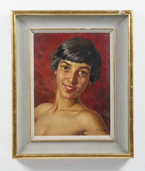 GAMBA (1891-?) CELESTINO : Ritratto di donna  - Asta Asta 395 | ARTE ANTICA E DEL XIX SECOLO Online - Associazione Nazionale - Case d'Asta italiane