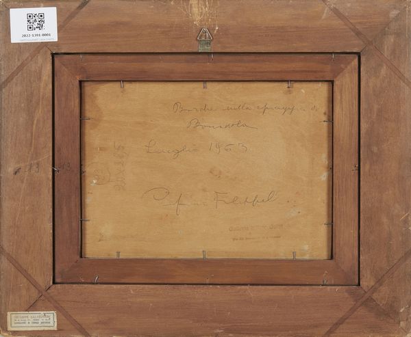 FILIPPELLI CAFIERO (1889 - 1973) : Barche sulla spiaggia di Bonassola  - Asta Asta 395 | ARTE ANTICA E DEL XIX SECOLO Online - Associazione Nazionale - Case d'Asta italiane