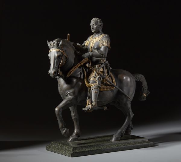 BRONZISTA ITALIANO DEL XIX SECOLO : Monumento equestre al Gattamelata (dal modello di Donatello)  - Asta Asta 395 | ARTE ANTICA E DEL XIX SECOLO Online - Associazione Nazionale - Case d'Asta italiane