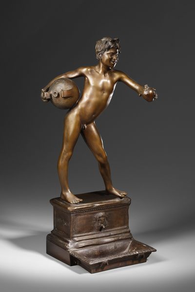 GEMITO VINCENZO (1852 - 1929) : Fonderia. Acquaiolo  - Asta Asta 395 | ARTE ANTICA E DEL XIX SECOLO Online - Associazione Nazionale - Case d'Asta italiane