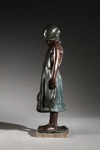 AURISICCHIO VINCENZO (1855 - 1926) : Bambina  - Asta Asta 395 | ARTE ANTICA E DEL XIX SECOLO Online - Associazione Nazionale - Case d'Asta italiane