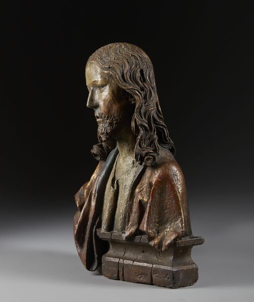 MANIFATTURA DEL XIX-XX SECOLO : Mezzobusto di Cristo in terracotta o scagliola, in stile rinascimentale  - Asta Asta 395 | ARTE ANTICA E DEL XIX SECOLO Online - Associazione Nazionale - Case d'Asta italiane