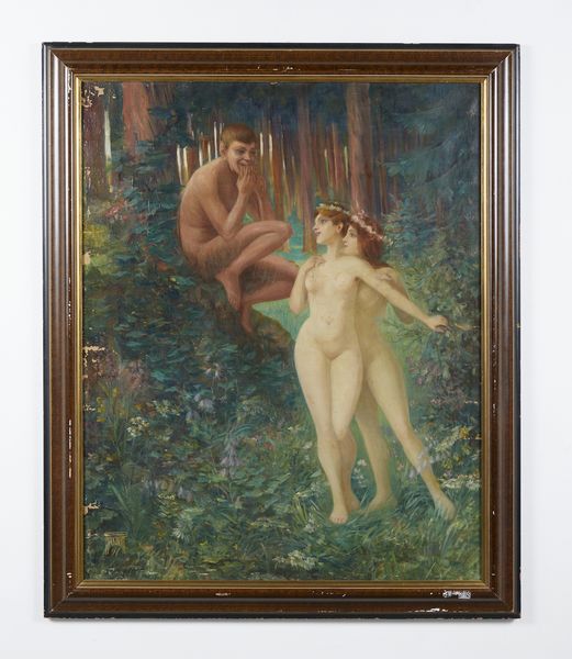 ARTISTA DEL XIX-XX SECOLO : Ninfe e satiro  - Asta Asta 395 | ARTE ANTICA E DEL XIX SECOLO Online - Associazione Nazionale - Case d'Asta italiane
