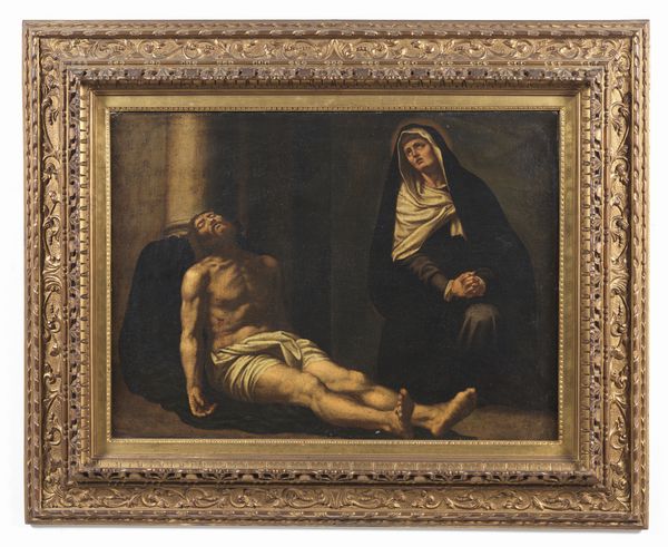 ARTISTA SPAGNOLO DEL XVII SECOLO : Piet�  - Asta Asta 395 | ARTE ANTICA E DEL XIX SECOLO Online - Associazione Nazionale - Case d'Asta italiane