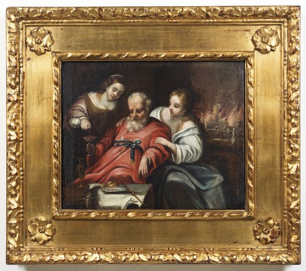 ARTISTA DEL XVII SECOLO : Loth e le figlie  - Asta Asta 395 | ARTE ANTICA E DEL XIX SECOLO Online - Associazione Nazionale - Case d'Asta italiane
