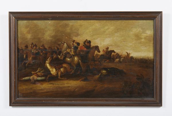 ARTISTA DEL XVII SECOLO : Scena di battaglia  - Asta Asta 395 | ARTE ANTICA E DEL XIX SECOLO Online - Associazione Nazionale - Case d'Asta italiane