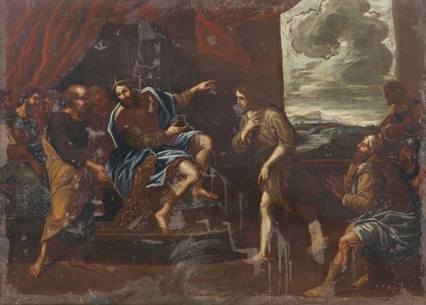 ARTISTA DEL XVII SECOLO : Giuseppe spiega i sogni al faraone  - Asta Asta 395 | ARTE ANTICA E DEL XIX SECOLO Online - Associazione Nazionale - Case d'Asta italiane