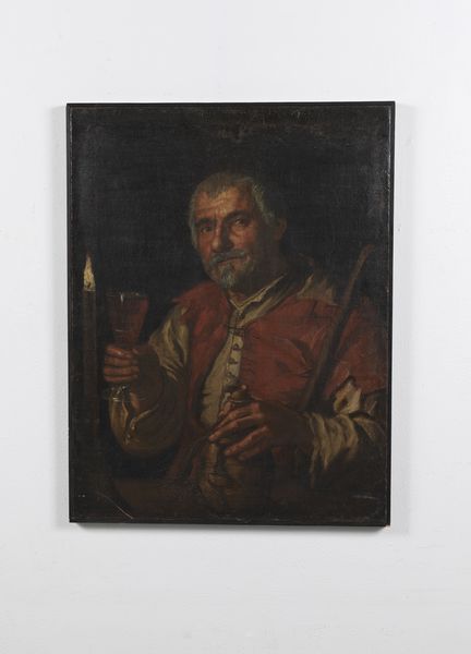 ARTISTA BOLOGNESE DEL XVII SECOLO : Il bevitore  - Asta Asta 395 | ARTE ANTICA E DEL XIX SECOLO Online - Associazione Nazionale - Case d'Asta italiane