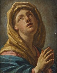 ARTISTA ROMANO DEL XVII-XVIII SECOLO - Madonna orante