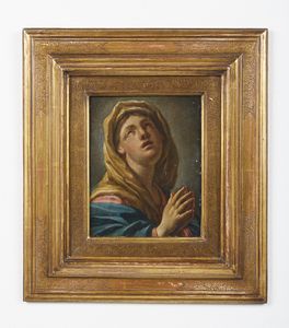 ARTISTA ROMANO DEL XVII-XVIII SECOLO : Madonna orante  - Asta Asta 395 | ARTE ANTICA E DEL XIX SECOLO Online - Associazione Nazionale - Case d'Asta italiane