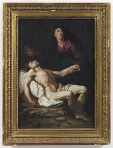 ARTISTA NORDEUROPEO DEL XVIII SECOLO : Compianto su Cristo morto  - Asta Asta 395 | ARTE ANTICA E DEL XIX SECOLO Online - Associazione Nazionale - Case d'Asta italiane