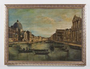 ARTISTA DEL XX SECOLO : Veduta di Venezia  - Asta Asta 395 | ARTE ANTICA E DEL XIX SECOLO Online - Associazione Nazionale - Case d'Asta italiane