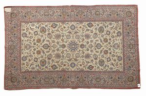 KASHAN : Tappeto persiano  - Asta Asta 395 | ARTE ANTICA E DEL XIX SECOLO Online - Associazione Nazionale - Case d'Asta italiane