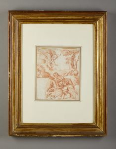 CANTARINI SIMONE (1612 - 1648) : Attribuito a. L'annuncio ai pastori / Ercole e l'Idra  - Asta Asta 395 | ARTE ANTICA E DEL XIX SECOLO Online - Associazione Nazionale - Case d'Asta italiane