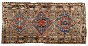 CAUCASO, XIX SECOLO - Tappeto Sumak