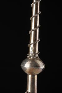 ARGENTIERE RUSSO DEL XIX SECOLO : Yad Torah con stemma imperiale russo.  - Asta Asta 395 | ARTE ANTICA E DEL XIX SECOLO Online - Associazione Nazionale - Case d'Asta italiane