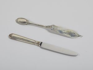 ARGENTIERE ITALIANO DEL XX SECOLO : Servizio miscellaneo di posate in argento da 12 (106 pezzi)  - Asta Asta 395 | ARTE ANTICA E DEL XIX SECOLO Online - Associazione Nazionale - Case d'Asta italiane