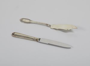 ARGENTIERE ITALIANO DEL XX SECOLO : Servizio miscellaneo di posate in argento da 12 (106 pezzi)  - Asta Asta 395 | ARTE ANTICA E DEL XIX SECOLO Online - Associazione Nazionale - Case d'Asta italiane