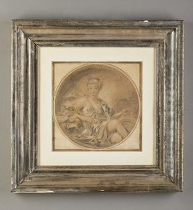 ARTISTA FRANCESE DEL XVIII SECOLO : Ritratto femminile  - Asta Asta 395 | ARTE ANTICA E DEL XIX SECOLO Online - Associazione Nazionale - Case d'Asta italiane