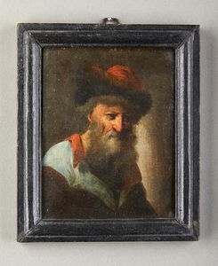 DIETRICH  CHRISTIAN WHILEM ERNST (1712 - 1774) : Attribuito a. Coppia di dipinti raffiguranti ritratto d'uomo con barba  - Asta Asta 395 | ARTE ANTICA E DEL XIX SECOLO Online - Associazione Nazionale - Case d'Asta italiane