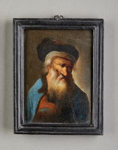 DIETRICH  CHRISTIAN WHILEM ERNST (1712 - 1774) : Attribuito a. Coppia di dipinti raffiguranti ritratto d'uomo con barba  - Asta Asta 395 | ARTE ANTICA E DEL XIX SECOLO Online - Associazione Nazionale - Case d'Asta italiane