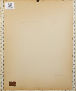 ARTISTA ITALIANO DEL XIX SECOLO : Monaco in un porticato  - Asta Asta 395 | ARTE ANTICA E DEL XIX SECOLO Online - Associazione Nazionale - Case d'Asta italiane