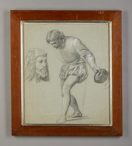 ARTISTA DEL XIX SECOLO : Studio per moschettiere  - Asta Asta 395 | ARTE ANTICA E DEL XIX SECOLO Online - Associazione Nazionale - Case d'Asta italiane