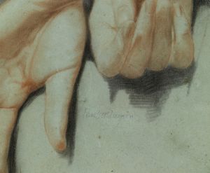 JAMIN PAUL JOSEPH (1853 - 1903) : Studio di mani  - Asta Asta 395 | ARTE ANTICA E DEL XIX SECOLO Online - Associazione Nazionale - Case d'Asta italiane