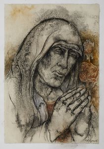 STAGNOLI  ANTONIO (1922 - 2015) - Madonna