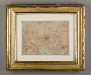 ARTISTA CENTROITALIANO DEL XVIII SECOLO : Presentazione di Ges al Tempio  - Asta Asta 395 | ARTE ANTICA E DEL XIX SECOLO Online - Associazione Nazionale - Case d'Asta italiane