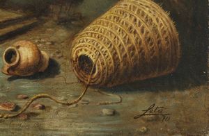 ARTISTA ITALIANO DEL XIX SECOLO : Coppia di personaggi in costume napoletano  - Asta Asta 395 | ARTE ANTICA E DEL XIX SECOLO Online - Associazione Nazionale - Case d'Asta italiane