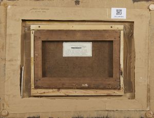 COSTANZO VITTORIO (1861 - 1898) : Lo stagno  - Asta Asta 395 | ARTE ANTICA E DEL XIX SECOLO Online - Associazione Nazionale - Case d'Asta italiane