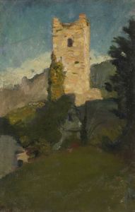 NODARI GIOVANNI BATTISTA (1881 - 1930) - Torre di Esine
