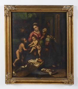 ROMANO GIULIO (1499 - 1546 circa) - Da. Madonna della Gatta