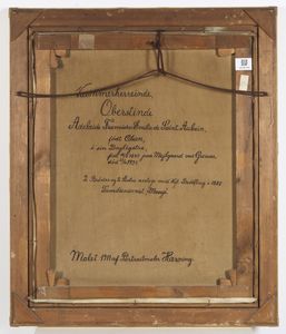 HAERNING AUGUST (1874 - 1961) : Ritratto di Adelaide Franciska Emilie di Saint Aubain  - Asta Asta 395 | ARTE ANTICA E DEL XIX SECOLO Online - Associazione Nazionale - Case d'Asta italiane