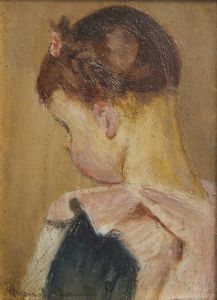 BERNARDI ROMOLO  (1876 - 1956) - Gotine rosa