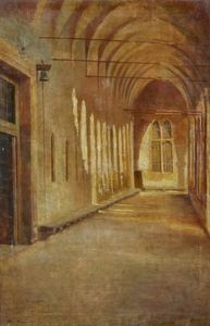 BRANDO ANGELO (1878 - 1955) : In silentio et quiete proficit spiritus  - Asta Asta 395 | ARTE ANTICA E DEL XIX SECOLO Online - Associazione Nazionale - Case d'Asta italiane