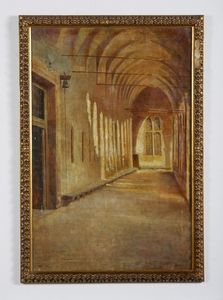 BRANDO ANGELO (1878 - 1955) : In silentio et quiete proficit spiritus  - Asta Asta 395 | ARTE ANTICA E DEL XIX SECOLO Online - Associazione Nazionale - Case d'Asta italiane