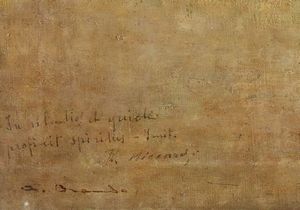 BRANDO ANGELO (1878 - 1955) : In silentio et quiete proficit spiritus  - Asta Asta 395 | ARTE ANTICA E DEL XIX SECOLO Online - Associazione Nazionale - Case d'Asta italiane