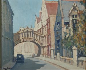 BOGGIONE ENRICO  (1889 - 1985) - Via Centrale di Oxford