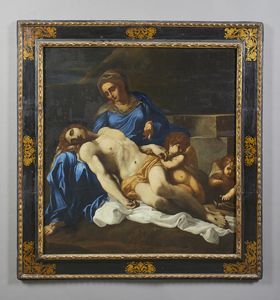 CARRACCI ANNIBALE (1560 - 1609) : copia da. Piet�  - Asta Asta 395 | ARTE ANTICA E DEL XIX SECOLO Online - Associazione Nazionale - Case d'Asta italiane