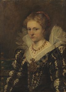 RUBENS  PIETRO PAOLO  (1577 - 1640) - Da. Ritratto di Jacqueline van Caestre