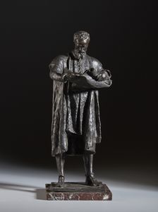 TABACCHI ODOARDO (1831 - 1905) : Michelangelo  - Asta Asta 395 | ARTE ANTICA E DEL XIX SECOLO Online - Associazione Nazionale - Case d'Asta italiane