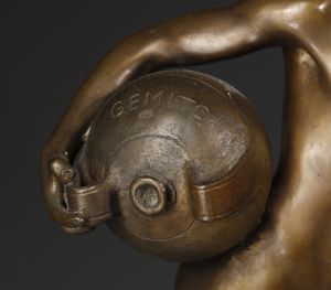 GEMITO VINCENZO (1852 - 1929) : Fonderia. Acquaiolo  - Asta Asta 395 | ARTE ANTICA E DEL XIX SECOLO Online - Associazione Nazionale - Case d'Asta italiane