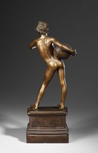 GEMITO VINCENZO (1852 - 1929) : Fonderia. Acquaiolo  - Asta Asta 395 | ARTE ANTICA E DEL XIX SECOLO Online - Associazione Nazionale - Case d'Asta italiane