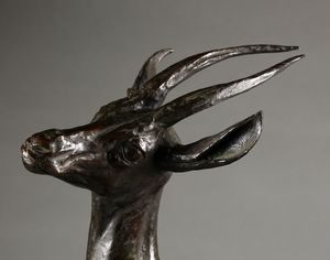 VANNETTI ANGIOLO (1881 - 1962) : Antilope  - Asta Asta 395 | ARTE ANTICA E DEL XIX SECOLO Online - Associazione Nazionale - Case d'Asta italiane