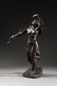 BEDESCHI ALFEO (1885 - 1971) : Baccante  - Asta Asta 395 | ARTE ANTICA E DEL XIX SECOLO Online - Associazione Nazionale - Case d'Asta italiane