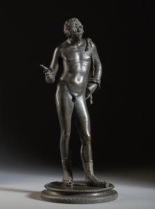 BRONZISTA ITALIANO DEL XIX-XX SECOLO - Narciso